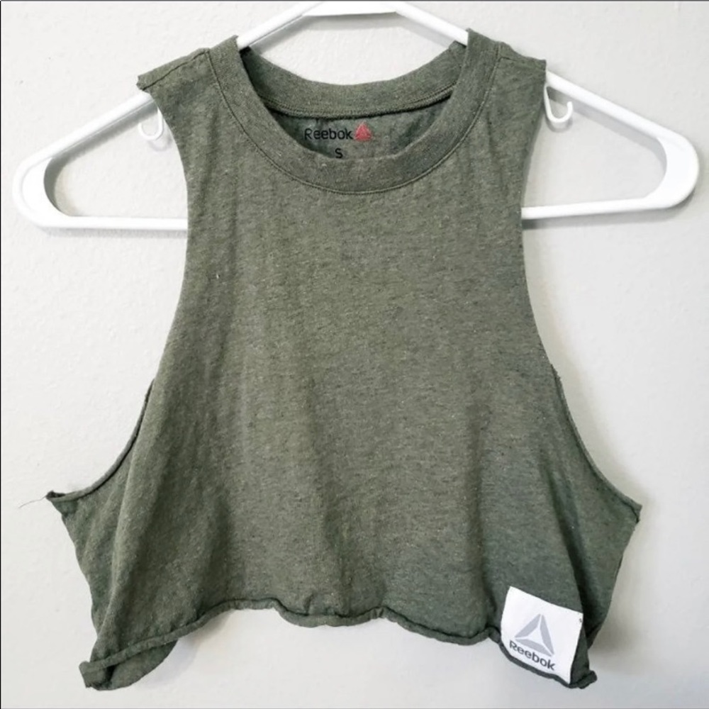 Reebok Cropped Muscle Tank